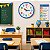 Relógio de Parede Redondo Colorido Educativo Silencioso 25cm - Imagem 7
