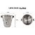 Balde de Gelo para Vinhos Espumantes e Drinks Inox 21cm 4L - Imagem 8