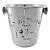 Balde de Gelo para Vinhos Espumantes e Drinks Inox 21cm 4L - Imagem 1