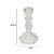 Kit Castiçal de Vidro Porta Vela Enfeite Minimalista 16 cm - Imagem 7