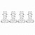 Kit Castiçal de Vidro Porta Vela Enfeite Minimalista 10 cm - Imagem 11