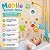 Móbile Enfeite de Berço Para Bebês Bichos Baby Luz e Música - Imagem 5