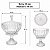 Potiche Royale High Decorativo com Tampa Porta Doces 25 cm - Imagem 5