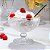 Jogo 6 Taças Sobremesa Coquetel Vidro Diamond Fio Ouro 310ml - Imagem 6