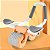 Roda Abdominal Dupla Apoio Cotovelo Exercício Lombar Abdomen - Imagem 10
