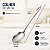 Talher Escumadeira Concha Colher de Mesa Aço Inoxidável Servir Alimentos Grande 26 cm - Imagem 16