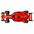 Carrinho De Brinquedo Carro Corrida F1 Fricção Luz Som 1:18 - Imagem 6