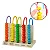 Ábaco Infantil Educativo Escolar Brinquedo Madeira - Imagem 8