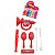 Kit 5 Brinquedos Instrumentos Musicais Infantil Educativo - Imagem 8