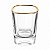 Kit Jogo de Copos para Shot Dose Borda de Ouro 6 Peças 50 ml - Imagem 4