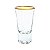 Kit Jogo de Copos para Shot Dose Borda de Ouro 6 Peças 50 ml - Imagem 6
