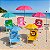 Cadeira De Praia com Guarda Sol Infantil Varias Estampas - Imagem 9
