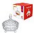 Bomboniere De Vidro Com Tampa baleiro decoração 18x16 cm - Imagem 3