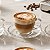 Jogo 6 Xícaras Vidro Com Pires Borda De Ouro 100ml Café Chá - Imagem 10