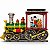 Trem Natalino Locomotiva Iluminação LED Decoração Efeito de Neve - Imagem 14