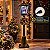Poste Luminaria Decorativa de Natal Neve com Led e Musica - Imagem 9