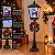Poste Luminaria Decorativa de Natal Neve com Led e Musica - Imagem 2