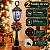 Poste Luminaria Decorativa de Natal Neve com Led e Musica - Imagem 6