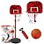 Cesta De Basquete Radical Brinquedo Regulável Bola + Bomba - Imagem 5