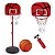 Cesta De Basquete Radical Brinquedo Regulável Bola + Bomba - Imagem 6