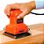 Lixadeira Orbital Black + Decker Para Madeira Parede Ferro Plástico 200w De Potência 1400 OPM 127v ou 220v - Imagem 1