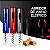 Kit Abridor De Garrafas Elétrico Automático Vinhos Cortador Aerador E Bomba Prata Azul Vermelho - Imagem 1