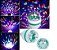Lâmpada Led Giratória Colorida Globo De Luz Festa + Soquete - Imagem 1