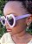 BRINCO INFANTIL ARGOLA MENINA BANHADO A OURO 18K COLORIDO EM RESINA - Imagem 3
