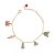 PULSEIRA INFANTIL PRINCESA VESTIDO AZUL - Imagem 1