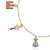 PULSEIRA INFANTIL PRINCESA VESTIDO AZUL - Imagem 2