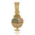 PINGENTE TAÇA DE SORVETE BANHADO A OURO 18K - Imagem 2