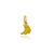 PINGENTE BANANAS COLORIDAS EM RESINA - Imagem 1