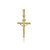 PINGENTE JESUS CRUCIFICADO BANHADO A OURO 18K - Imagem 1