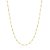 GARGANTILHA INFANTIL / CHOKER VENEZIANA 35 CM COM BOLINHAS BANHADA A OURO 18K - Imagem 1