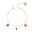 PULSEIRA INFANTIL BORBOLETA COM FLORZINHAS - Imagem 1