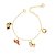 PULSEIRA INFANTIL COWGIRL COLORIDA EM RESINA - Imagem 1