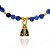 PULSEIRA INFANTIL JADE COR SAFIRA COM PINGENTE NOSSA SENHORA APARECIDA - Imagem 2