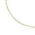 CORRENTE INFANTIL 40 CM MASCULINA GROUMET 3X1 BANHADA A OURO 18K - Imagem 2