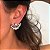 BRINCO EARJACKET ZIRCÔNIAS CRISTAIS - Imagem 2