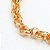PULSEIRA ELO PORTUGUÊS  BANHADA A OURO 18K - Imagem 3