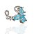 PIERCING FAKE TRABALHADO EM CRISTAIS AQUA - Imagem 1