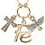 GARGANTILHA COM PINGENTE CHARMS RELIGIOSOS TRABALHADOS EM ZIRCÔNIAS - Imagem 2