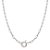 CHOKER LOCKS COM FECHO BOIA BANHADA EM RÓDIO BRANCO - Imagem 1