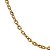 CORRENTE MASCULINA ESTILO AMERICANA DE 60 CM COMPRIMENTO BANHADO A OURO 18K - Imagem 2