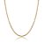 CORRENTE MASCULINA ESTILO AMERICANA DE 60 CM COMPRIMENTO BANHADO A OURO 18K - Imagem 1
