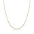 CORRENTE MASCULINA INFANTIL GROUMET COM 40 CM COMPRIMENTO BANHADA A OURO 18K - Imagem 1