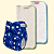 Kit Fralda Ecológica | Coleção Fraldadinhos com 2 Absorventes Toalha melton com toque seco de 4 e 6 camadas - Imagem 3