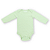 Body bebê manga longa 100% algodão - Verde claro - Imagem 1