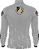 Camisa de Pesca Lisa Cinza Play Pesca by Rafinha Minhoca com Proteção Solar Uv50+ - Imagem 2