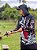 Kit 2 Camisas de Pesca Ninja Edition Play Pesca com Capuz by Massa Japonesa com Proteção Uv50+ - Imagem 4